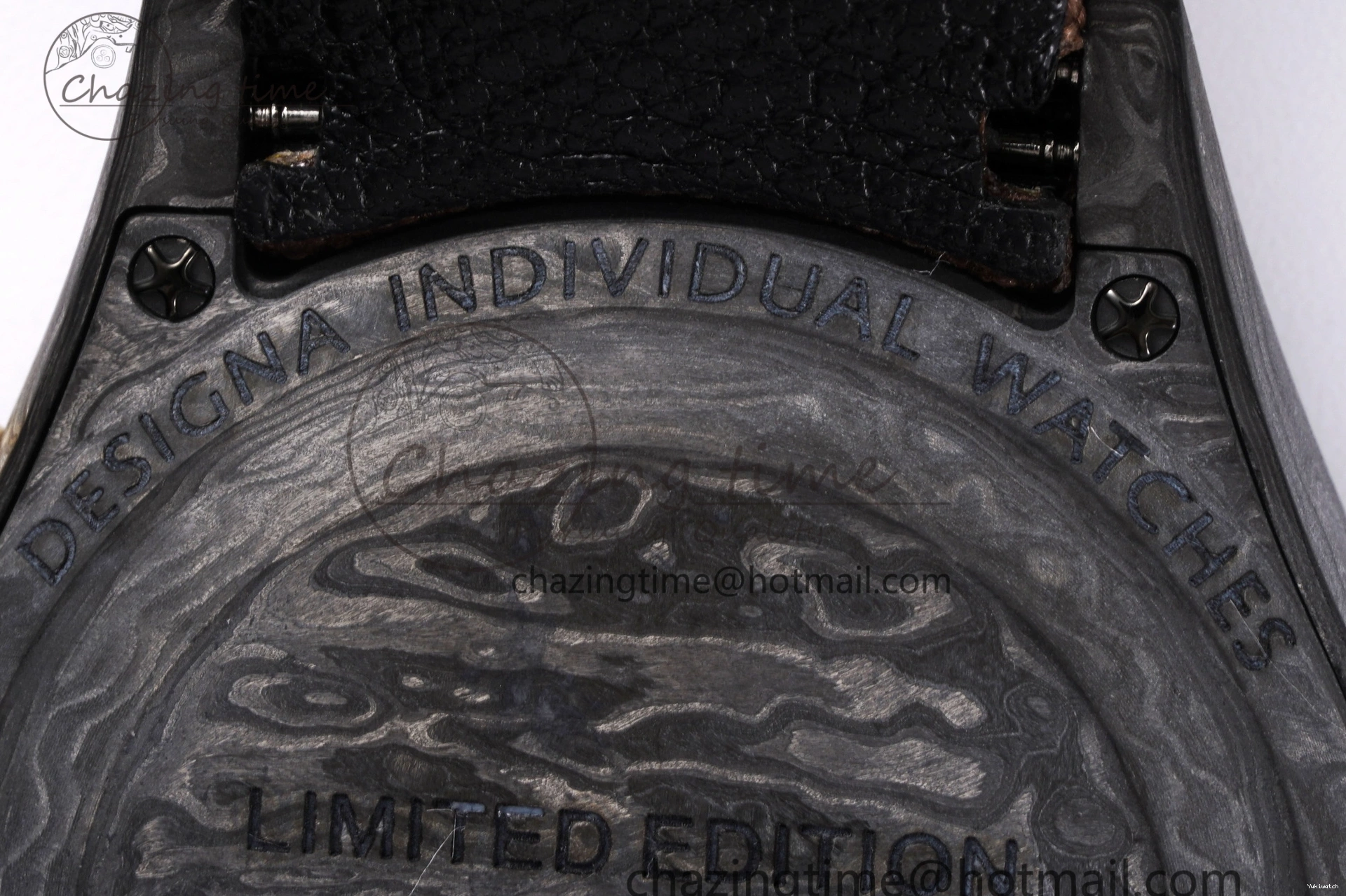 and Daytona Bezel Edition A7750 Black Gold DIWF Nylon Case DIW Carbon Black on Strap Dial 0117